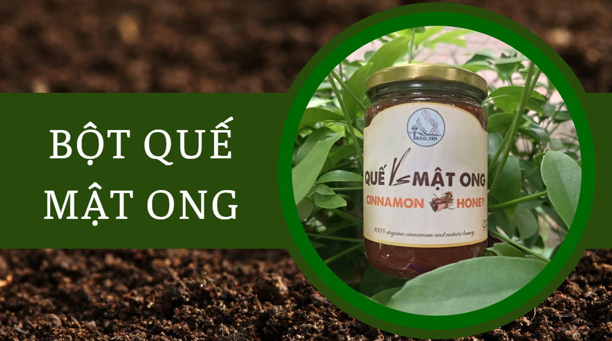 Bột quế mật ong